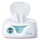 Hiccapop Baby Wipe Warmer and Baby Wet Wipes Dispenser | Baby Wipes Warmer for Babies | Diaper Wipe Warmer with Changing Light, White