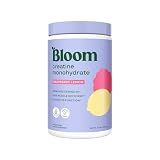 Bloom Nutrition Creatine Monohydrate Powder, Raspberry Lemon, 40 Servings