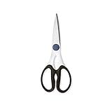HENCKELS Heavy Duty Kitchen Shears that Come Apart, Dishwasher Safe, Black, Stainless Steel, Blue 10.25-inch
