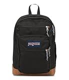 JanSport Cool Backpack, with 15-inch Laptop Sleeve - Large Computer Bag Rucksack with 2 Compartments, Ergonomic Straps, Black