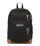 JanSport Cool Backpack, with 15-inch Laptop Sleeve - Large Computer Bag Rucksack with 2 Compartments, Ergonomic Straps, Black