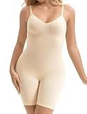 SOL LORA Bodysuit Shapewear for Women Seamless Body Shaper Tummy Control Snatched Waist Butt Lifter Sculpting Full Body Suit