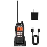 Retevis RM15 6W Marine Radio VHF IP68 Floating, Type-C for Fishing (1 Pack)