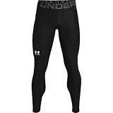 Under Armour Men's HeatGear Armour Leggings, 001 BLACK, LG
