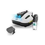 Mammotion YUKA Mini 500H Robotic Lawn Mower Reception 0.12 Acre, Max. 0.17 Acre, Ultrasense AI Vision+ RTK Positioning, Auto Mapping, App Control, 50% Slope, Cutting Height 2''~3.5'', 15 Mowing Zones