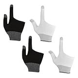 Toddmomy 2 Pairs Game Gloves Thumb Sleeves Mobile Gaming Phone Gaming Gloves Comfort Gaming Gloves Touch Finger Gloves for Gaming Comfort Finger Gaming Gloves Mittens Nylon Breathable