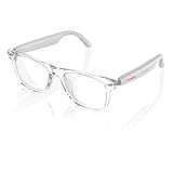 Smart Glasses - Bluetooth Glasses for Men & Women, Touch Control, Outdoor UV Protection and Voice Control, Hands-Free Calls (Clear Lens)