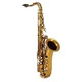 BetterSax Classic Tenor Saxophone - Professional-Grade Instrument with Dark Gold Lacquer Finish - Complete Kit for Beginners and Pros - Includes Mouthpiece, Neckstrap, and Durable Case