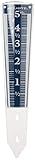 AcuRite 5" Capacity Easy-to-Read Magnifying Acrylic, Blue (00850A3) Rain Gauge