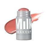 Milk Makeup Lip + Cheek Stick – Buildable Cream Blush + Lip Color w/Hydrating Mango Butter + Avocado Oil for a Natural Flush – Long-Lasting, Multiuse, Vegan Formula – Werk (Dusty Rose), 0.21 oz