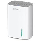 CLEVAST Small Dehumidifier for Home, 30oz Mini Quiet Dehumidifier for Bathroom & Bedroom, Portable Compact Air Dehumidifier for Closet, RV, Camper (285 sq. ft)
