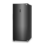 BLACK+DECKER 17 Cu. Ft. Convertible Freezer Refrigerator, Upright Freezer with Glass Shelves, ENERGY STAR rated, Frost Free, BUC1700XB, Black