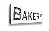 Bakery Wood Sign 40"x10" – Carved Rustic Bakery Wall Decor – Farmhouse Kitchen Sign – Handmade Wooden Bakery Sign – Made in North Carolina – Ready to Hang