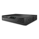 Amcrest NV4108E-A2 4K 8CH POE NVR (1080p/3MP/4MP/5MP/8MP) POE Network Video Recorder - Supports up to 8 x 8MP/4K IP Cameras, 8-Channel Power Over Ethernet Supports up to 10TB HDD (Not Included)