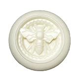 Valhalla Spa Organics Solid Lotion Bar with Organic Body Butters and Honey Bee Propolis - Deep Moisture Balm Soothes Dry Skin, Smooths Texture and Brightens Tattoos - 1 oz