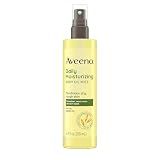 Aveeno Daily Moisturizing Body Oil Mist with Oat Oil and Jojoba Oil for Rough, Dry, Sensitive Skin, Nourishing Body Spray for Smoother, More Even Skin, Paraben- & Silicone-Free, 6.7 fl. oz