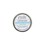 The Corner Handmade Lotion Bar Moisturizer with Beeswax and Shea Butter for Dry Skin (Beachwood Vetiver)