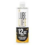 LUBELIFE Water-Based Lube – Personal Lubricant for Men, Women & Couples, Travel Size, Non-Staining, Easy Clean-Up, Toy-Safe, 12 Fl Oz