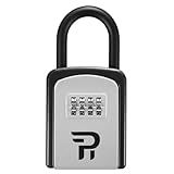 RUDY RUN Key Lock Box for Outside - Realtor Lockbox for House Keys Outdoor - Combination Key Hiders to Hide a Key Safe Storage