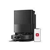 roborock Qrevo S5V Robot Vacuum and Mop, FlexiArm Edge Mopping, 12,000Pa Suction, Dual Zero-Tangle System, Smart Obstacle Avoidance, 10mm Mop Lifting, Auto Mop Washing&Drying, Self-Emptying&Refilling