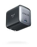 Anker Nano 65W GaN II PPS USB C Charger, Fast Compact Foldable Charger