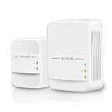 Tenda AV1000 WiFi Powerline Adapter Kit with Gigabit Ports, Powerline Extender with AC650 Dual Band WiFi, Plug and Play, for HD/3D/4K Video Streaming and Gaming (PH10)