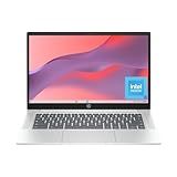 HP Chromebook 14 inch Laptop, FHD Display, Intel N100, 4 GB RAM, 64 GB eMMC, Intel UHD Graphics, Chrome OS 14a-nf0009nr (2024)