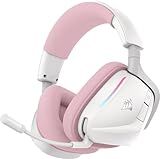 Corsair Void v2 Wireless Gaming Headset with Bluetooth for PC, PS5, PS4, Switch & Mobile – Dolby Atmos, Dual Wireless Multiplatform, Long Battery Life, Fast Charging – Pink
