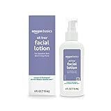 Amazon Basics Facial Moisturizer for Sensitive Skin, formulated without oil, Fragrance Free, Non-Comedogenic, 4 Fluid Ounce (Previously Solimo)