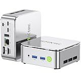 GMKtec Mini PC Ryzen 5 3500U (Beats N150) 16GB 256GB SSD 2.5GbE NIC LAN Office Home Desktop Computers, Triple 4K Display, WiFi, BT, USB-C, DP Nucbox G10