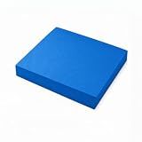 ZaxuVexo Stability Trainer Pad - Foam Balance Exercise Pad Cushion for Therapy, Yoga, Dancing Balance Training, Pilates,and Fitness (blue, L)