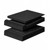 2 Pack Acoustic Isolation Pads, Studio Monitor Speaker Isolation Foam Pads, High Density Acoustic Foam Suitable for 5-6 Inch Speakers for Sound Improvement Prevent Vibrations (for 5'' Speakers)