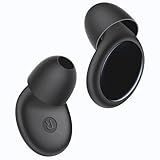 Ear Plugs for Sleeping 45dB Noise Cancelling Ear Plugs for Concerts & Noise Reduction, Earplugs for Sleep, Snoring Airplane Musician Calmer, Silicone Earplugs Reusable Concert Ear Plug +8Tip Oil Black