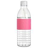 Copco Hydra 16.9 oz Water Bottle with Leak-Proof Lid - Tritan Reusable with Textured Grip Sleeve - BPA-Free, Shatter-Resistant, Dishwasher Safe for Travel, Gym, Work, Outdoors (Pink)
