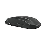 Thule Pulse 2 Aerodynamic roof Mounted Box, Size M, 14 cu ft, Dual-Sided Opening with Locks, Tool-Free Install, for SUVs, Trucks, Cars, EVs