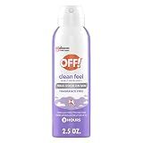 OFF! Clean Feel Picaridin Insect & Mosquito Repellent Bug Spray, 2.5 oz