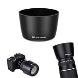 JJC Camera Lens Hood Shade Fits for Canon RF 75-300mm, EF 75-300mm f/4-5.6 III USM & EF-S 55-250mm f/4-5.6 is II Lens, Replaces Canon ET-60 Hood Reverse Attaching -Black