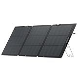 EF ECOFLOW 160 Watt Portable Solar Panel for Power Stations, 25% High Conversion Efficiency Foldable Solar Panel with Adjustable Kickstand IP68 Waterproof for Outdoor Camping RV, NextGen Version