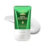 PUQIANNA Retinol Neck Cream - Advanced Neck Firming Cream with AH8 for Crepey Skin, Hyaluronic Acid Moisturizer for Face, Neck & Body to Tighten, Lift & Reduce Wrinkles 4.23oz