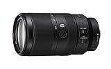 Sony E 70-350mm f/4.5-6.3 G OSS Lens, Telephoto Lens, Black
