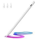 Hastraith Stylus Pen for iPad(2018-2026)-13 Mins Fast Charge with Tilt Sensitivity & Palm Rejection for iPad 11/10/9/8/7/6th Gen, Air 5/4/3/M4/M3/M2, Pro 13"/12.9"/11"/M4, Mini 7/6/5th, White