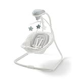 Graco Simple Sway Portable Baby Swing for Infants, Newborn Swing with 15 Songs and Sounds, Great Gift for New Parents, Baby Registry Must Have