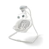 Graco Simple Sway Portable Baby Swing for Infants, Newborn Swing with 15 Songs and Sounds, Great Gift for New Parents, Baby Registry Must Have