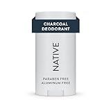 Native Deodorant | Natural Deodorant for Men, Aluminum Free with Baking Soda, Probiotics, Coconut Oil and Shea Butter | Charcoal