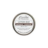 The Corner Handmade Lotion Bar Moisturizer, Mahogany Teakwood