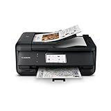 Canon PIXMA TR8620a - All-in-One Printer Home Office|Copier|Scanner|Fax|Auto Document Feeder | Photo, Document | Airprint (R), Android, Black, Works with Alexa
