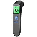 No-Touch Thermometer for Adults, Kids, Babies, 1-Sec Fast Accurate (Black)