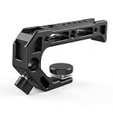SOARSHOT HC-01 Camera Top Handle, CNC Aluminum Cold Shoe Mount Handle Grip with ARRI Locating Holes, Locking Knob and Multiple Mounting Points for Camera Cage Video Rig