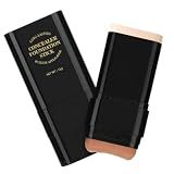 2 In 1 Foundation Stick With Brush【Full Coverage】【Long Lasting】【Lightweight】Concealer Stick, 04 WHEAT COLOR