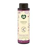ecoLove - Natural Moisturizing Body Wash for Dry Skin - Organic Blueberry, Grape & Lavender - No SLS or Parabens - Vegan and Cruelty-Free Shower Gel, 17.6 oz